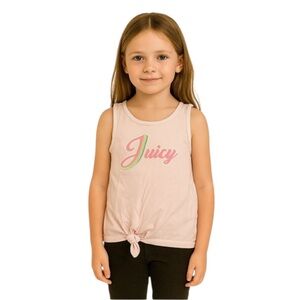 Juicy Couture Light Pink Sleeveless Tank Top